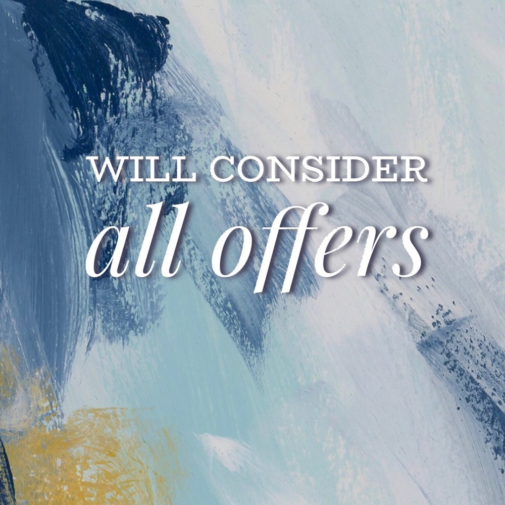 Will consider all offers!